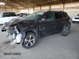 2019 Jeep Cherokee Limited with VIN 1C4PJMDX9KD414948, listed as a Copart auction lot 55845725 with Not Provided miles and Salvage Title. Bid and sale history available at DreamBid. Image 1.