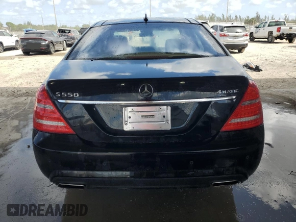 2013 Mercedes-Benz S-Class S 550 with VIN WDDNG9EB5DA520975, listed as a Copart auction lot 54816725 with 156,408 mi miles and Clean Title. Bid and sale history available at carsss.com. Image 6.