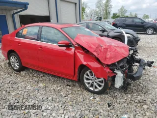 2013 Volkswagen Jetta SE with VIN 3VWDX7AJXDM372409, listed as a Copart auction lot 56847755 with Not provided miles and Clean title. Bid and sale history available at DreamBid. Image 4.