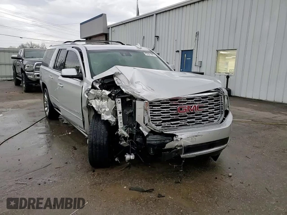 2019 GMC Yukon XL Denali with VIN 1GKS2HKJ6KR303603, listed as a Copart auction lot 45201225 with Not Provided miles and Salvage Title. Bid and sale history available at DreamBid. Image 15.