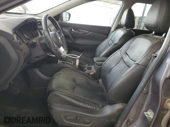 2017 Nissan Rogue SV with VIN 5N1AT2MT2HC871757, listed as a Copart auction lot 50798155 with 103,458 mi miles and Salvage Title. Bid and sale history available at carsss.com. Image 7.