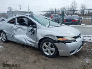 2006 Honda Civic Cpe EX with VIN 2HGFG11836H518030, listed as a IAAI auction lot 41630530 with 1 mi miles. Bid and sale history available at carsss.com. Image 1.