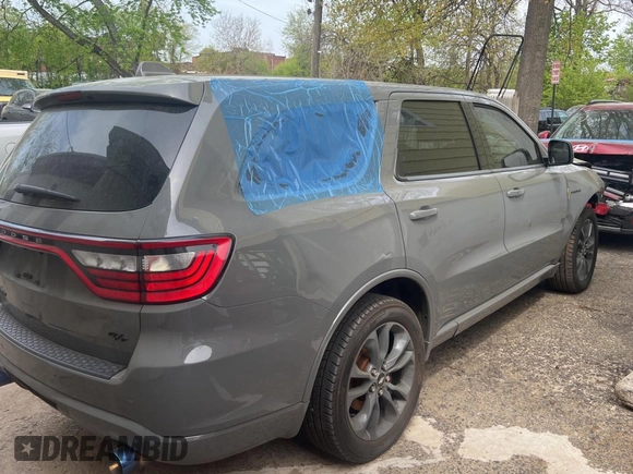 2020 Dodge Durango R/T с VIN 1C4SDJCT0LC395437, выставлен на аукционе Copart как лот 54849085 с пробегом 55 203 миль миль и Списание • Salvage title. История ставок и продаж доступна на DreamBid. Изображение 4.