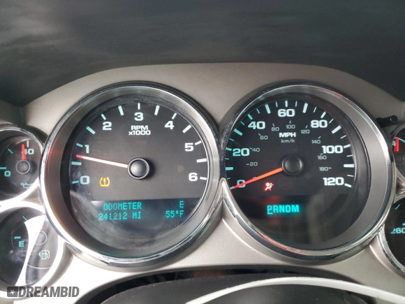 2011 Chevrolet Silverado 1500 LT with VIN 3GCPKSE34BG340130, listed as a Copart auction lot 52634445 with 241,212 mi miles and Clean Title. Bid and sale history available at carsss.com. Image 9.