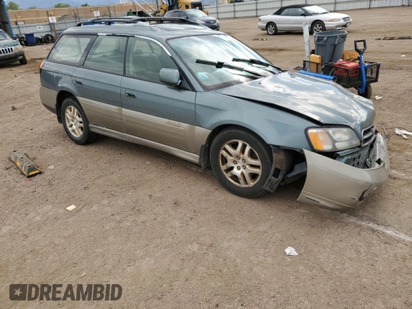2001 Subaru Legacy Outback Limited z VIN 4S3BH686617657326, wystawiony jako Copart lot #57578275 z przebiegiem 148 396 mil mil oraz Szkoda całkowita • Salvage title. Historia ofert i sprzedaży dostępna na DreamBid. Obrazek 4.