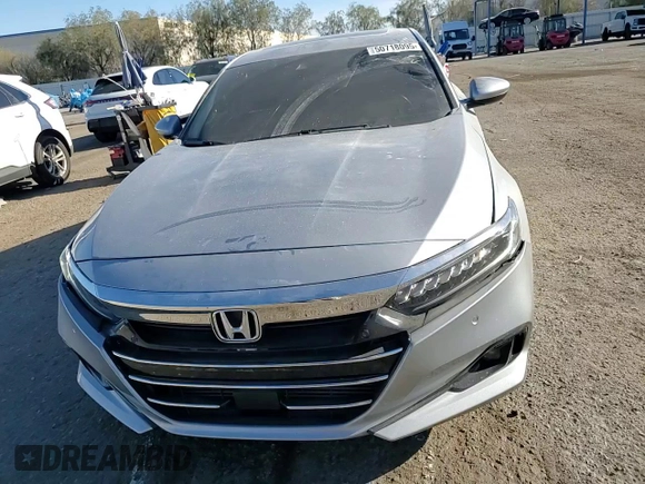 2021 Honda Accord Touring z VIN 1HGCV2F92MA013544, wystawiony jako Copart lot #50718095 z przebiegiem 51 035 mil mil oraz Szkoda całkowita • Salvage title. Historia ofert i sprzedaży dostępna na DreamBid. Obrazek 10.