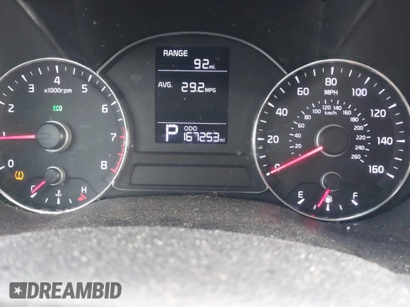 2015 Kia Forte LX with VIN KNAFX4A64F5429778, listed as a IAAI auction lot 41732846 with 167,253 mi miles. Bid and sale history available at carsss.com. Image 7.