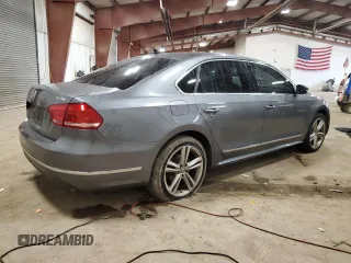2014 Volkswagen Passat TDI SEL Premium with VIN 1VWCN7A36EC101188, listed as a Copart auction lot 80525874 with 190,326 mi miles and Salvage Title. Bid and sale history available at carsss.com. Image 3.