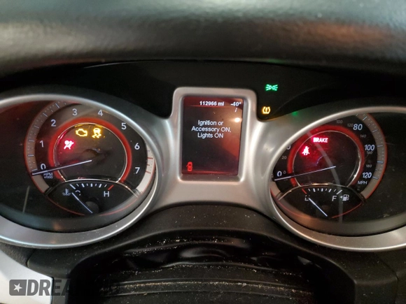 2012 Dodge Journey SXT with VIN 3C4PDDBGXCT356516, listed as a Copart auction lot 61181805 with 112,966 mi miles and Non repairable. Bid and sale history available at DreamBid. Image 9.