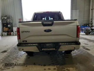 2017 Ford F-150 XL with VIN 1FTEW1EF3HKC28887, listed as a Copart auction lot 47955715 with 199,054 mi miles and Salvage Title. Bid and sale history available at carsss.com. Image 6.