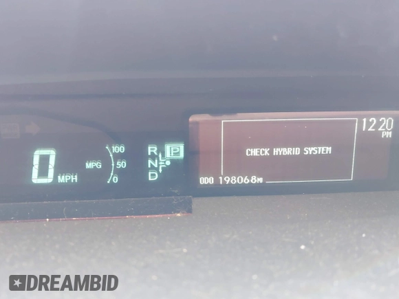 2011 Toyota Prius I with VIN JTDKN3DU7B5304554, listed as a IAAI auction lot 42099196 with 198,068 mi miles. Bid and sale history available at carsss.com. Image 7.