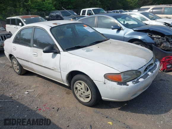 1997 Ford Escort LX with VIN 1FALP13P4VW278594, listed as a IAAI auction lot 42125007 with 290,855 mi miles. Bid and sale history available at carsss.com. Image 1.