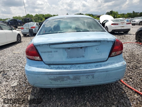 2006 Ford Taurus SE with VIN 1FAFP53U36A149318, listed as a Copart auction lot 61376495 with Not provided miles and Salvage title. Bid and sale history available at DreamBid. Image 6.
