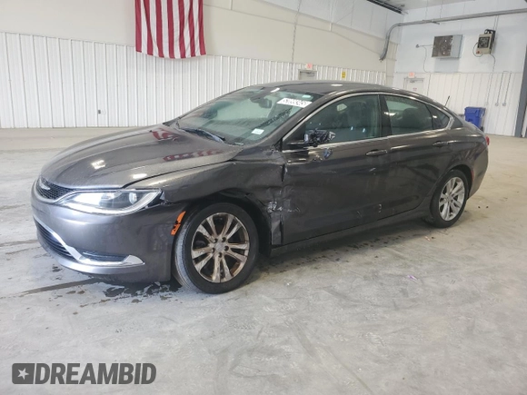 2016 Chrysler 200 Limited with VIN 1C3CCCAB8GN120619, listed as a Copart auction lot 52899345 with 85,477 mi miles and Clean Title. Bid and sale history available at carsss.com. Image 1.