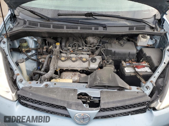 2005 Toyota Sienna LE with VIN 5TDBA23C15S048389, listed as a Copart auction lot 50752865 with 185,829 mi miles and Salvage Title. Bid and sale history available at DreamBid. Image 13.