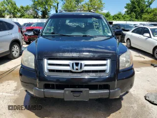 2007 Honda Pilot EX with VIN 5FNYF18427B008272, listed as a Copart auction lot 61237274 with 206,199 mi miles and Salvage Title. Bid and sale history available at carsss.com. Image 5.