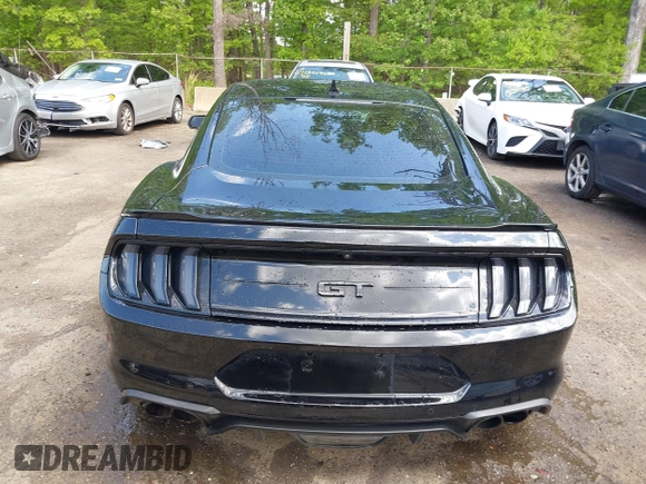 2022 Ford Mustang GT with VIN 1FA6P8CF3N5133730, listed as a IAAI auction lot 42150173 with 43,233 mi miles and . Bid and sale history available at DreamBid. Image 16.