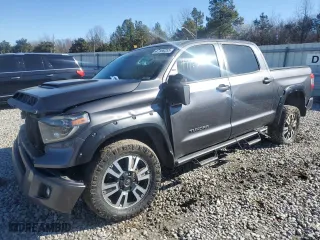 2019 Toyota Tundra 4WD SR5 with VIN 5TFDY5F17KX817337, listed as a Copart auction lot 47168255 with 0 mi miles and Salvage Title. Bid and sale history available at carsss.com. Image 1.