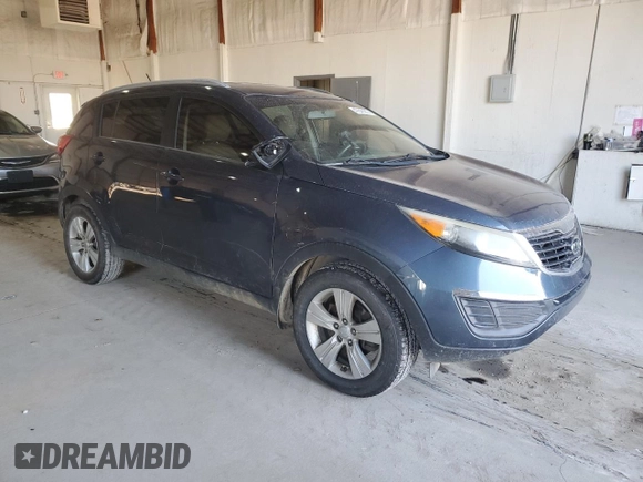 2012 Kia Sportage LX with VIN KNDPB3A25C7267964, listed as a Copart auction lot 47640285 with 188,724 mi miles and Salvage title. Bid and sale history available at DreamBid. Image 4.