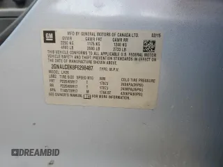 2015 Chevrolet Equinox LT with VIN 2GNALCEK8F6298487, listed as a Copart auction lot 44777575 with 186,027 mi miles and Salvage Title. Bid and sale history available at DreamBid. Image 13.