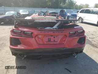 2021 Chevrolet Corvette 3LT with VIN 1G1YC2D45M5101703, listed as a Copart auction lot 71655094 with 0 mi miles and Salvage Title. Bid and sale history available at carsss.com. Image 6.