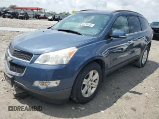 2012 Chevrolet Traverse 1LT z VIN 1GNKRGED7CJ317816, wystawiony jako Copart lot #54796145 z przebiegiem 99 042 mil mil oraz Szkoda całkowita • Salvage title. Historia ofert i sprzedaży dostępna na DreamBid. Obrazek 1.