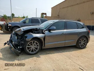 2015 Audi Q5 Premium Plus with VIN WA1DGAFP2FA135906, listed as a Copart auction lot 58762915 with Not provided miles and Salvage title. Bid and sale history available at DreamBid. Image 1.