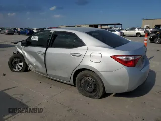 2016 Toyota Corolla L with VIN 5YFBURHE8GP453526, listed as a Copart auction lot 50583015 with 65,445 mi miles and Salvage Title. Bid and sale history available at DreamBid. Image 2.