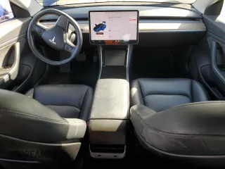 2018 Tesla Model 3 Long Range Battery with VIN 5YJ3E1EA6JF040351, listed as a Copart auction lot 52710835 with 89,360 mi miles and Salvage Title. Bid and sale history available at DreamBid. Image 8.