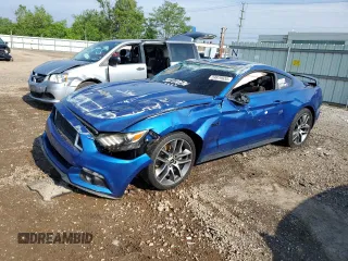2017 Ford Mustang GT с VIN 1FA6P8CF9H5343477, выставлен на аукционе Copart как лот 59979935 с пробегом 47 444 миль миль и Списание • Salvage title. История ставок и продаж доступна на DreamBid. Изображение 1.