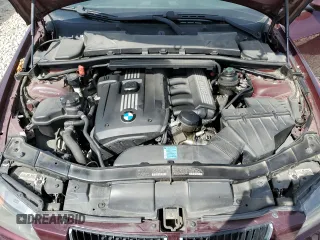 2007 BMW 3 Series 328xi with VIN WBAVC73507KP35487, listed as a Copart auction lot 53204665 with Not provided miles and Salvage title. Bid and sale history available at DreamBid. Image 11.