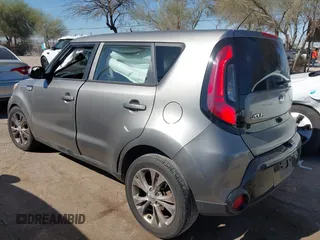 2016 Kia Soul + with VIN KNDJP3A53G7372638, listed as a IAAI auction lot 41862528 with 131,905 mi miles. Bid and sale history available at carsss.com. Image 3.