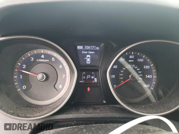 2013 Hyundai Elantra GT with VIN KMHD35LE4DU103266, listed as a Copart auction lot 69179794 with 106,171 mi miles and Salvage Title. Bid and sale history available at carsss.com. Image 9.