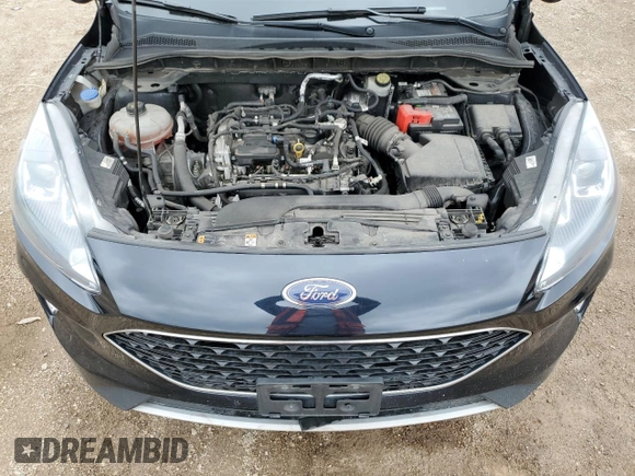 2021 Ford Escape SEL with VIN 1FMCU9H63MUB35918, listed as a Copart auction lot 55647305 with 211,681 mi miles and Salvage title. Bid and sale history available at DreamBid. Image 11.
