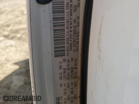 2015 Ram 2500 Tradesman with VIN 3C6TR5CT1FG659142, listed as a Copart auction lot 71819993 with Not Provided miles and Salvage Title. Bid and sale history available at carsss.com. Image 12.