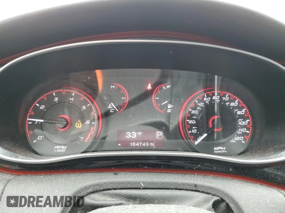 2014 Dodge Dart SXT z VIN 1C3CDFBB2ED909560, wystawiony jako Copart lot #45511025 z przebiegiem 164 749 mil mil oraz Szkoda całkowita • Salvage title. Historia ofert i sprzedaży dostępna na DreamBid. Obrazek 9.