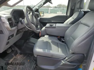2022 Ford F-150 XL with VIN 1FTMF1CB8NKE95868, listed as a Copart auction lot 50446495 with 0 mi miles and Salvage Title. Bid and sale history available at carsss.com. Image 7.