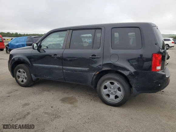 2013 Honda Pilot LX with VIN 5FNYF4H27DB037505, listed as a Copart auction lot 57568894 with 162,305 mi miles and Clean Title. Bid and sale history available at carsss.com. Image 2.