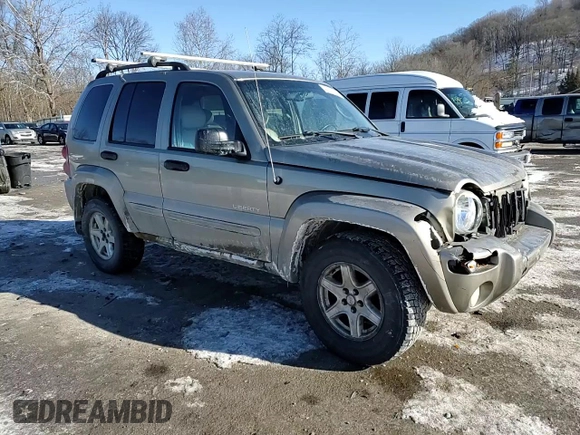 2004 Jeep Liberty Limited with VIN 1J4GL58K14W152214, listed as a Copart auction lot 42617265 with 141,454 mi miles and Salvage Title. Bid and sale history available at carsss.com. Image 11.