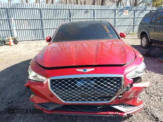 2019 Genesis G70 Advanced with VIN KMTG44LA7KU026820, listed as a IAAI auction lot 41706925 with 56,584 mi miles and . Bid and sale history available at DreamBid. Image 12.