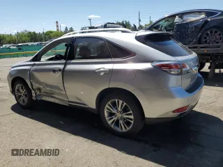 2013 Lexus RX 450h with VIN JTJBC1BA0D2053168, listed as a Copart auction lot 57821265 with 88,835 mi miles and Salvage title. Bid and sale history available at DreamBid. Image 2.