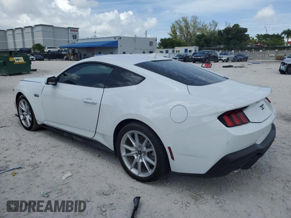 2024 Ford Mustang GT with VIN 1FA6P8CF2R5400362, listed as a Copart auction lot 64981385 with 5,475 mi miles and Clean title. Bid and sale history available at DreamBid. Image 2.