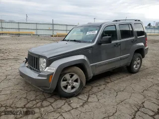 2012 Jeep Liberty Sport with VIN 1C4PJMAK5CW153557, listed as a Copart auction lot 47575485 with NaN miles and Salvage Title. Bid and sale history available at carsss.com. Image 1.