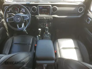 2023 Jeep Wrangler Sahara with VIN 1C4JJXP61PW512975, listed as a Copart auction lot 59392075 with 26,954 mi miles and Salvage title. Bid and sale history available at DreamBid. Image 8.
