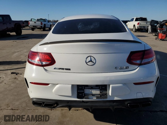 2017 Mercedes-Benz C 63 S AMG with VIN WDDWJ8HB2HF546597, listed as a Copart auction lot 43569455 with Not Provided miles and Salvage Title. Bid and sale history available at carsss.com. Image 6.