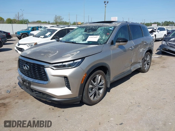 2024 Infiniti QX60 Luxe с VIN 5N1DL1FR6RC344203, выставлен на аукционе IAAI как лот 41843681 с пробегом 10 358 миль миль и . История ставок и продаж доступна на DreamBid. Изображение 17.