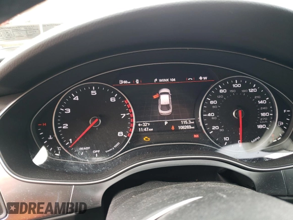 2016 Audi A7 3.0 Prestige with VIN WAU2GAFC2GN004279, listed as a Copart auction lot 42432424 with 108,269 mi miles. Bid and sale history available at carsss.com. Image 9.