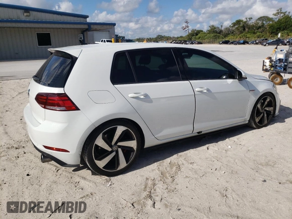 2020 Volkswagen Golf GTI S with VIN 3VW6T7AU1LM016878, listed as a Copart auction lot 53306304 with 46,235 mi miles. Bid and sale history available at carsss.com. Image 3.