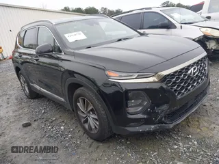 2019 Hyundai Santa Fe SEL with VIN 5NMS33AD0KH085380, listed as a IAAI auction lot 41970730 with 174,126 mi miles and . Bid and sale history available at DreamBid. Image 1.