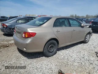 2010 Toyota Corolla with VIN 1NXBU4EEXAZ324233, listed as a Copart auction lot 53998685 with 0 mi miles and Salvage Title. Bid and sale history available at carsss.com. Image 3.